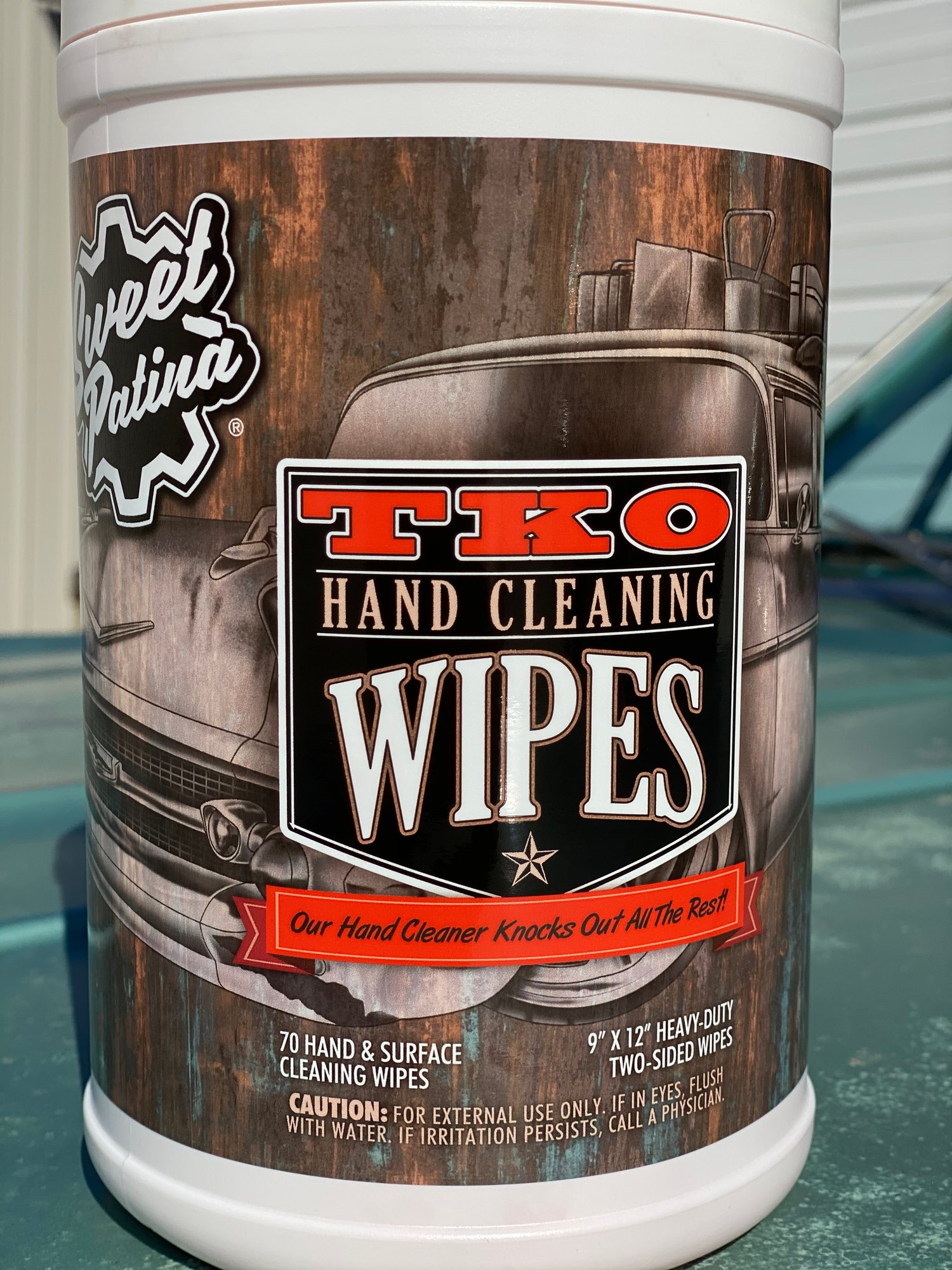 Image of TKO Hand Cleaning Wipes (1 Canister) 