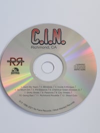 Image 2 of CD: C.I.N - RICHMOND ROULETTE 1996-2021 REISSUE (Richmond,CA)
