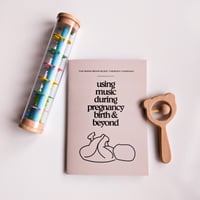 Book and Instruments Gift Box | Using Music During Pregnancy, Birth & Beyond