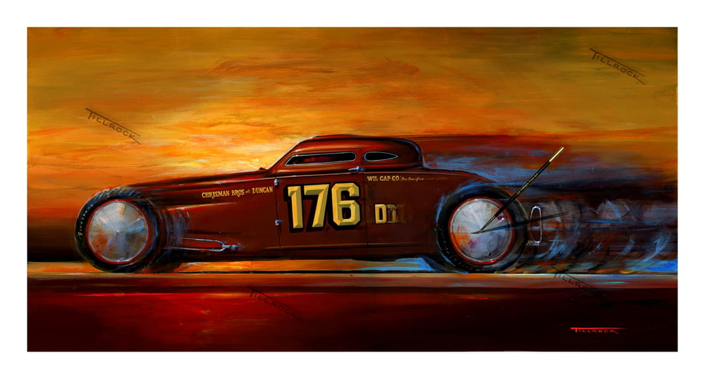 Image of "Chrisman Brothers Coupe" Painting 13"x19" Print
