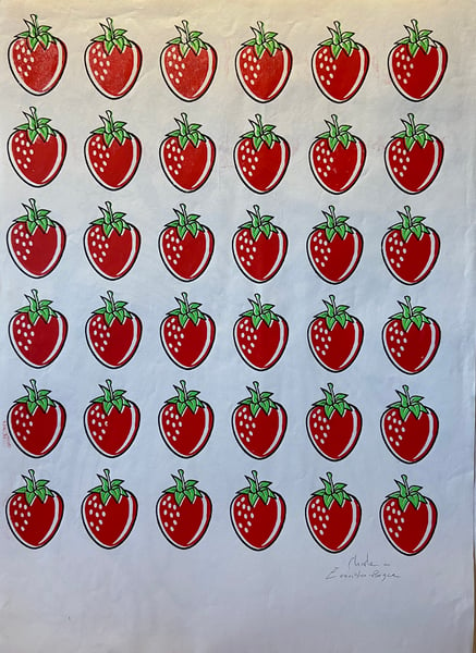 Image of Just Strawberries (2015) by CEB 