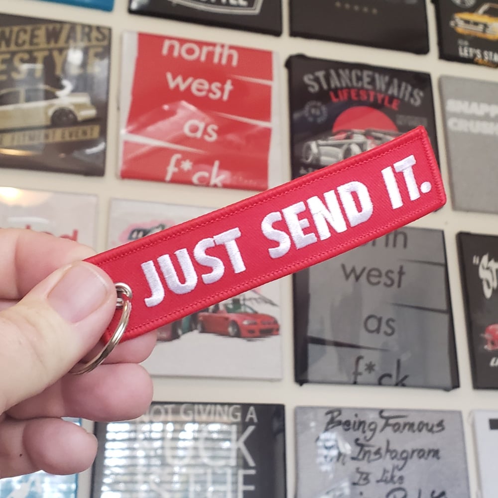 Image of Just Send it - flight tag