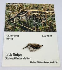 Image 2 of Jack Snipe -  No.56 - UK Birding Series