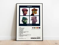 Image 1 of Gorillaz - Demon Days Album Cover Poster, Gorillaz Wallpaper