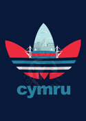 CYMRU TRI-STRIPE PRINT