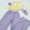 Gingham trouser co-ord 