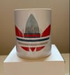 CYMRU TRI-STRIPE 11OZ MUG
