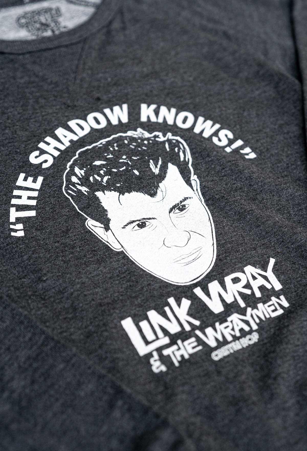Image of The Shadow Knows! Link Wray Crewneck Sweatshirt