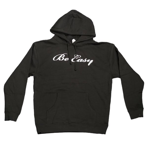 Image of Black printed hoodie