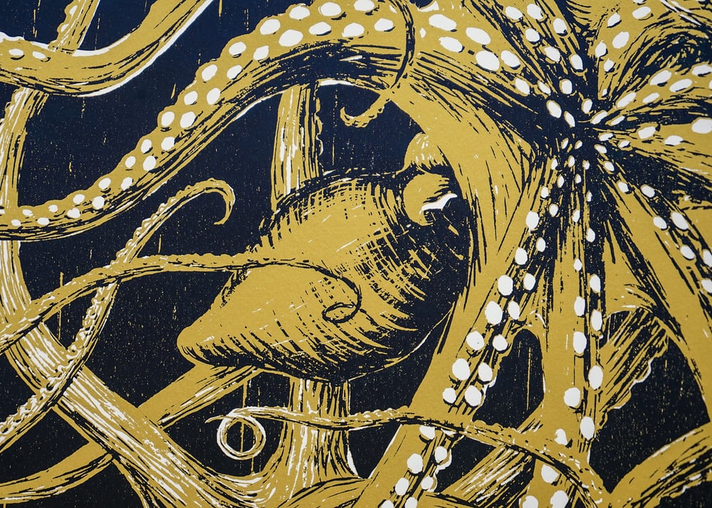 Image of Octopuses (gold)