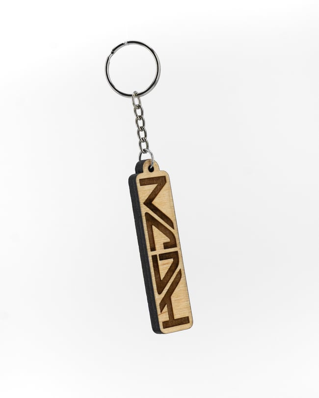 NCDH Wooden Keychains