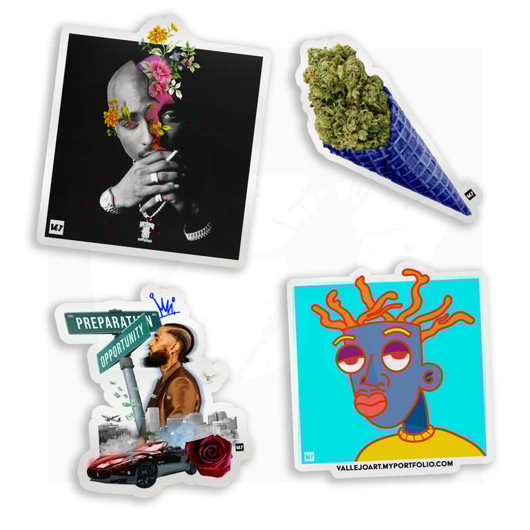 VALLEJO. Art Sticker