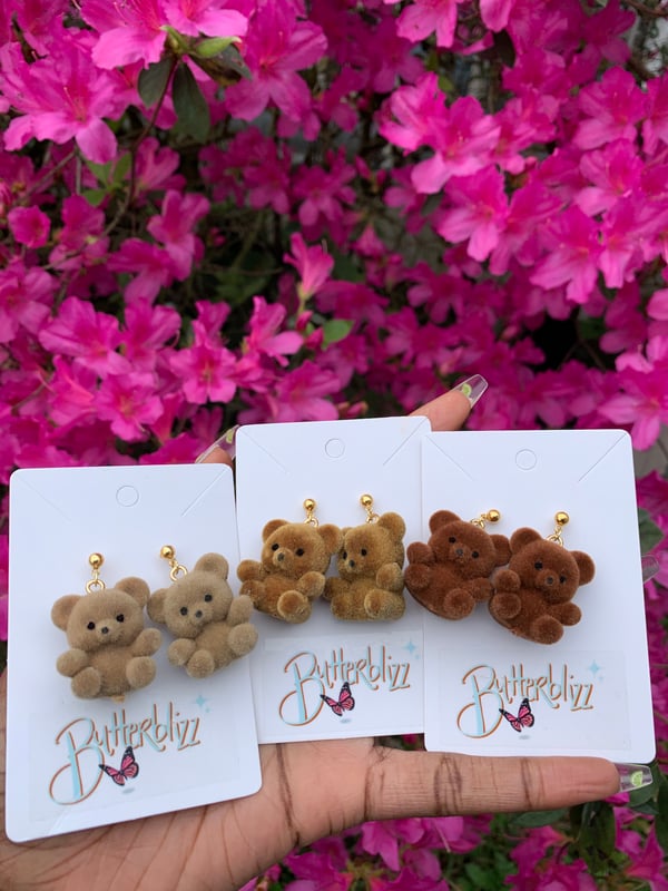Image of Blizzy Bear Earrings