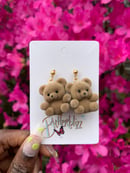 Image 2 of Blizzy Bear Earrings