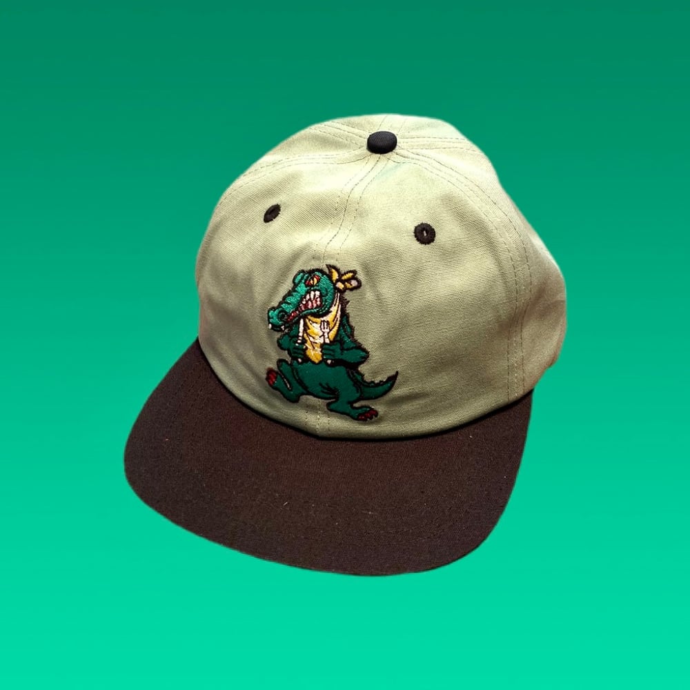 Image of Alligator 100% Natural Hemp Snapback Hat! π