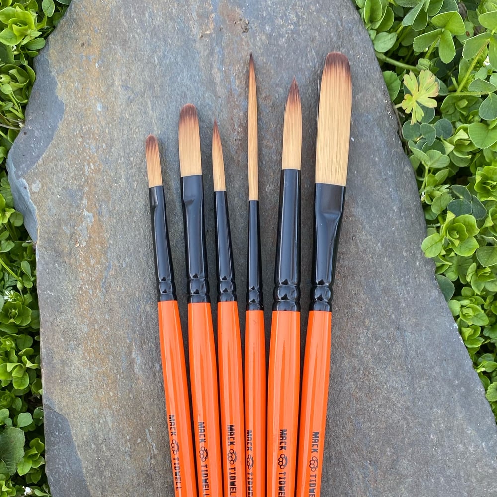 Image of Fox Tails - 6pc Paintbrush Set