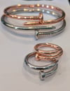 Nail head bangle