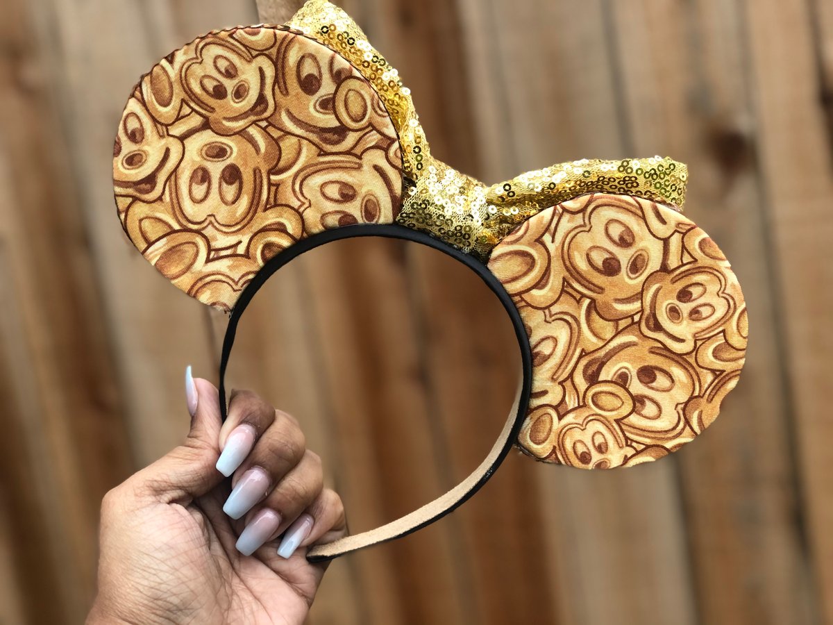 Image of Waffle mouse ears 