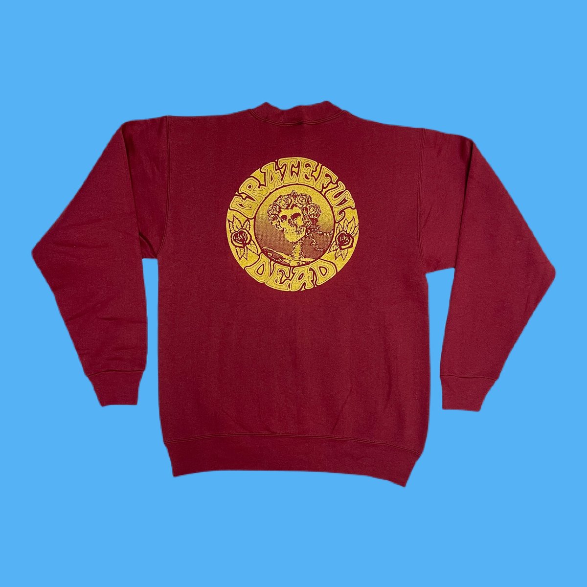 Original Vintage Grateful Dead 1990's Seva Long Sleeve Crewneck Sweatshirt!! - SMALL or MEDIUM