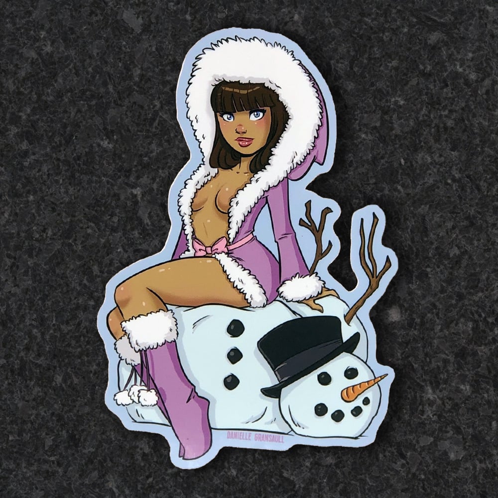 Winter Seasonal Sweetheart STICKER