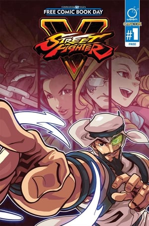 Image of FCBD Street Fighter V Cover published by UDON Entertainment // Edwin Huang 