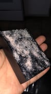 Charcoal Dragons Blood with pink salt 