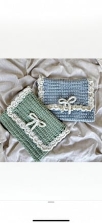 Image 1 of Crocheted Book Cover