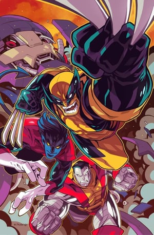 Image of X-men Original illustrated // Edwin Huang 