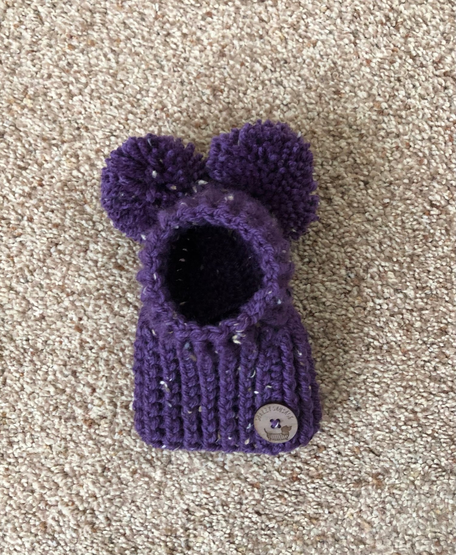 Image of Snazzy Bobble Dachshund Snood