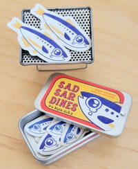 Sad Sardine Sticker Tin