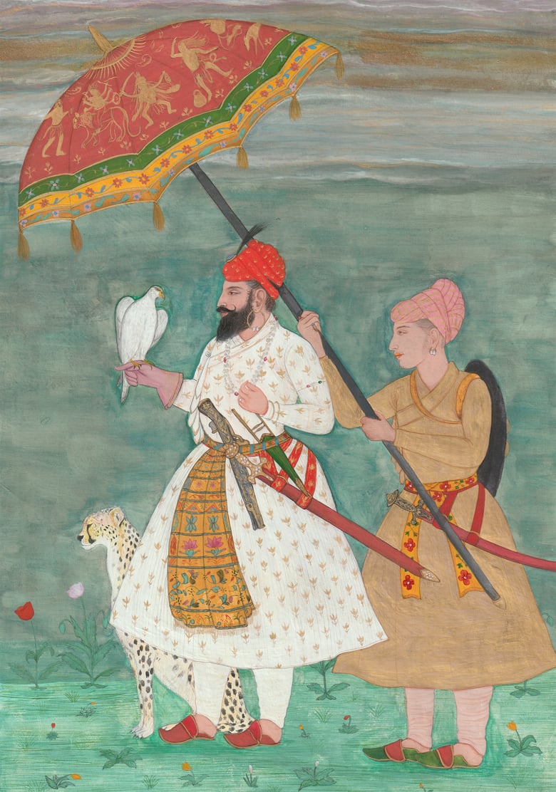 Image of Fine Art Print - Guru Hargobind Sahib ji - A4