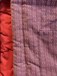 Image 4 of Hanten Jacket - Sashiko Stitch/Pink  