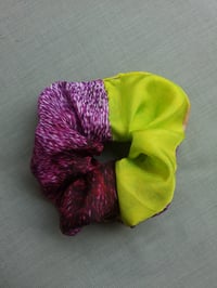 Image 2 of Pink Wary scrunchie 1