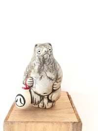 Image 4 of Porcelain Racoon - Grey