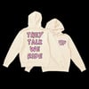 They Talk We Ride Eggshell Hoodie