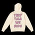 They Talk We Ride Eggshell Hoodie Image 2