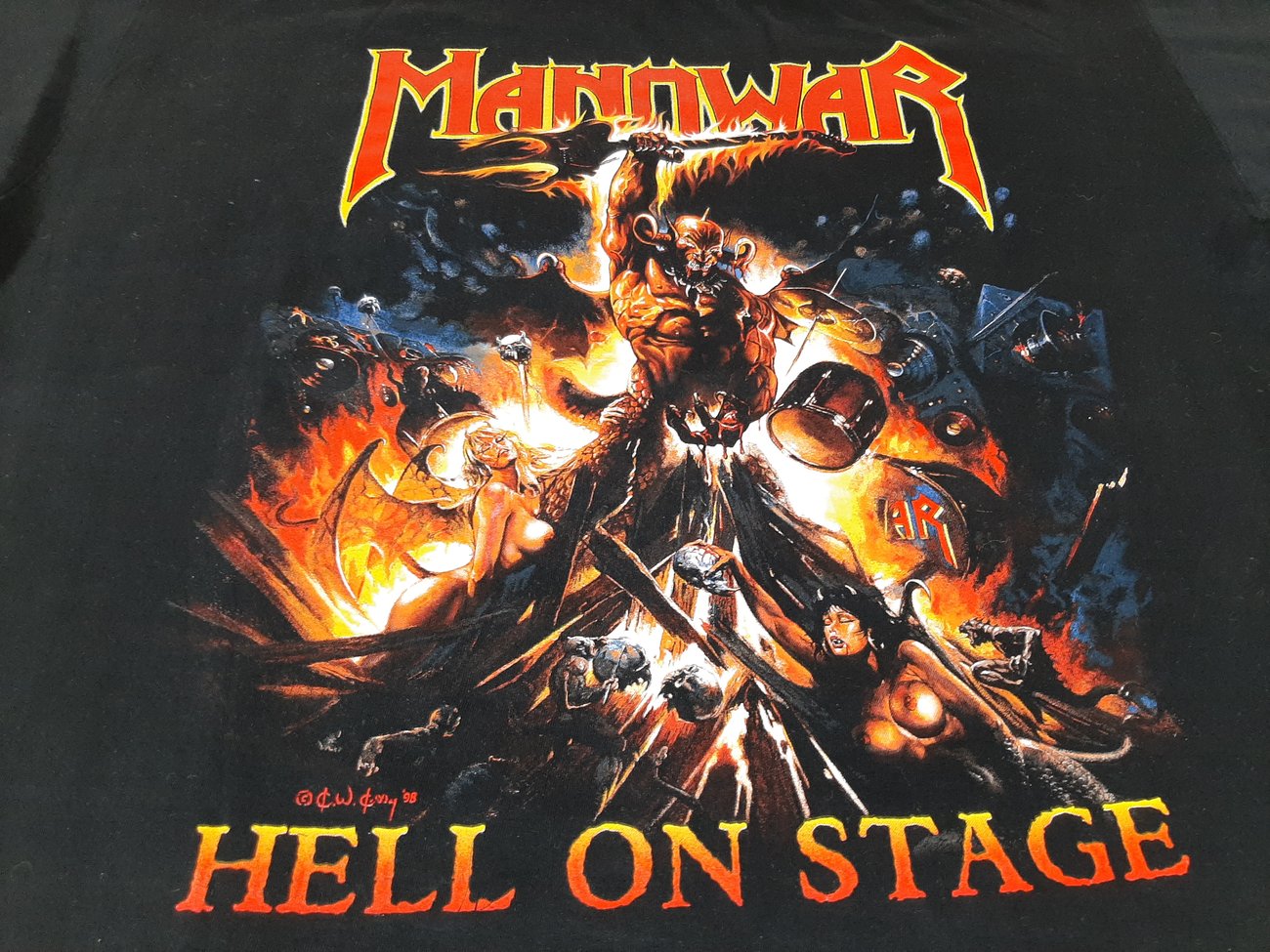 manowar tour 1998