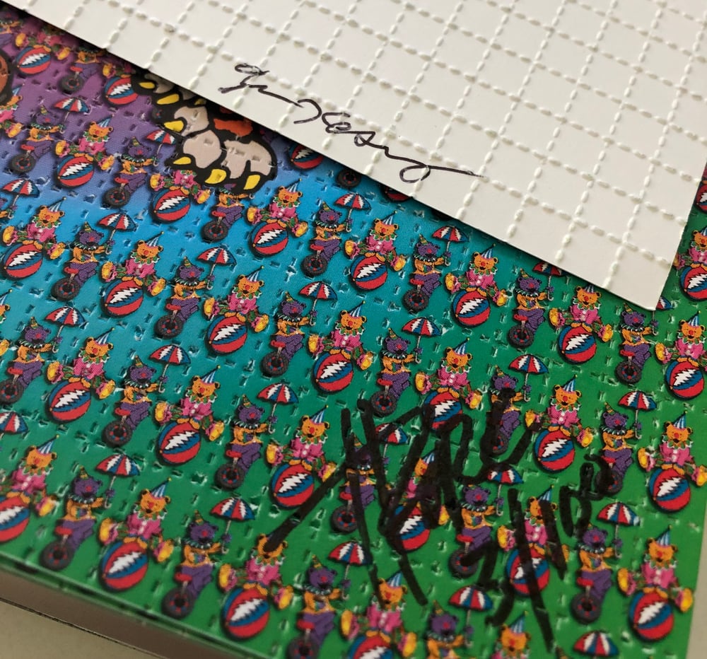 Signed & Numbered /100 blotter 