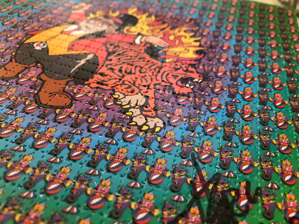 Signed & Numbered /100 blotter 