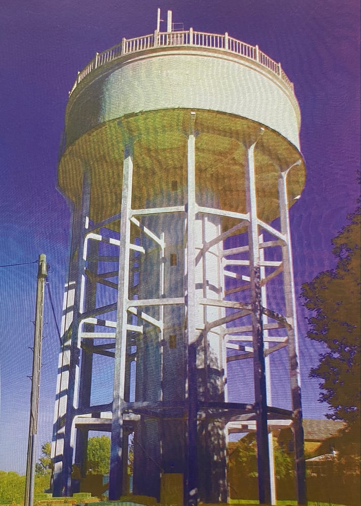 Image of Rumfield Road Watertower 20/20  by Charlie Evaristo-Boyce 