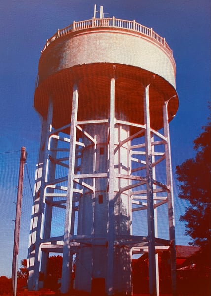 Image of Rumfield Road Watertower 18/20 by Charlie Evaristo-Boyce 