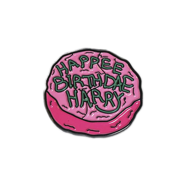 Happy Birthday Harry - Enamel Pin
