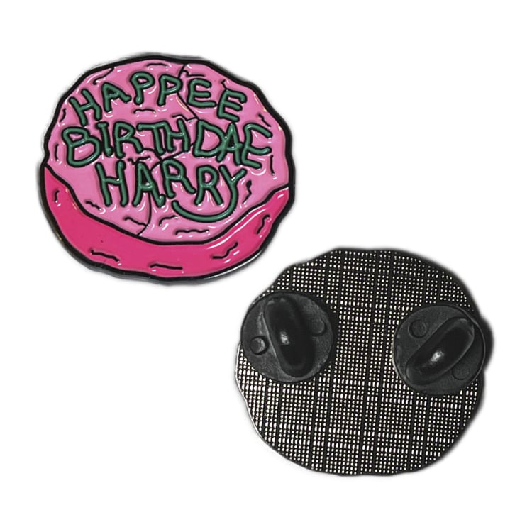 Happy Birthday Harry - Enamel Pin