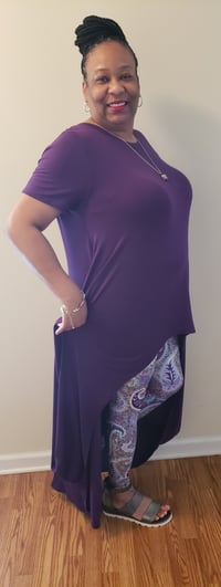 Image 2 of Purple Passion- 2pc leggings set