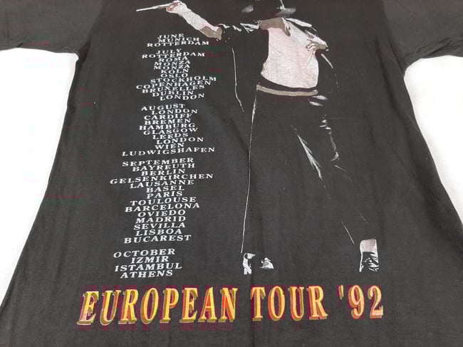 1992 Michael Jackson Tour T-Shirt