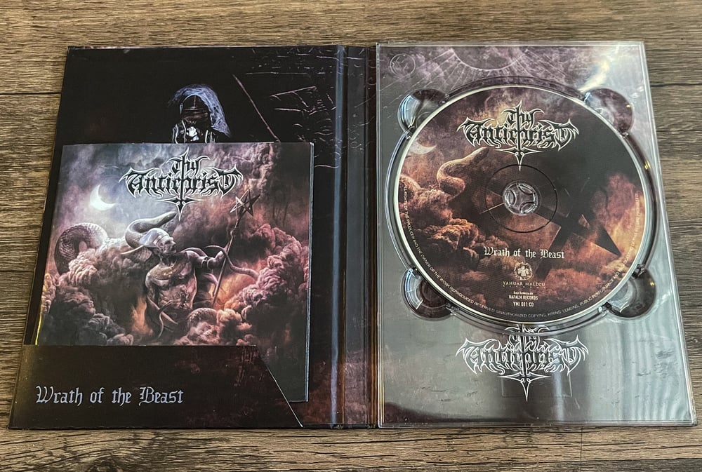 Image of Wrath of the Beast - Hard Cover A5 CD - Signed 