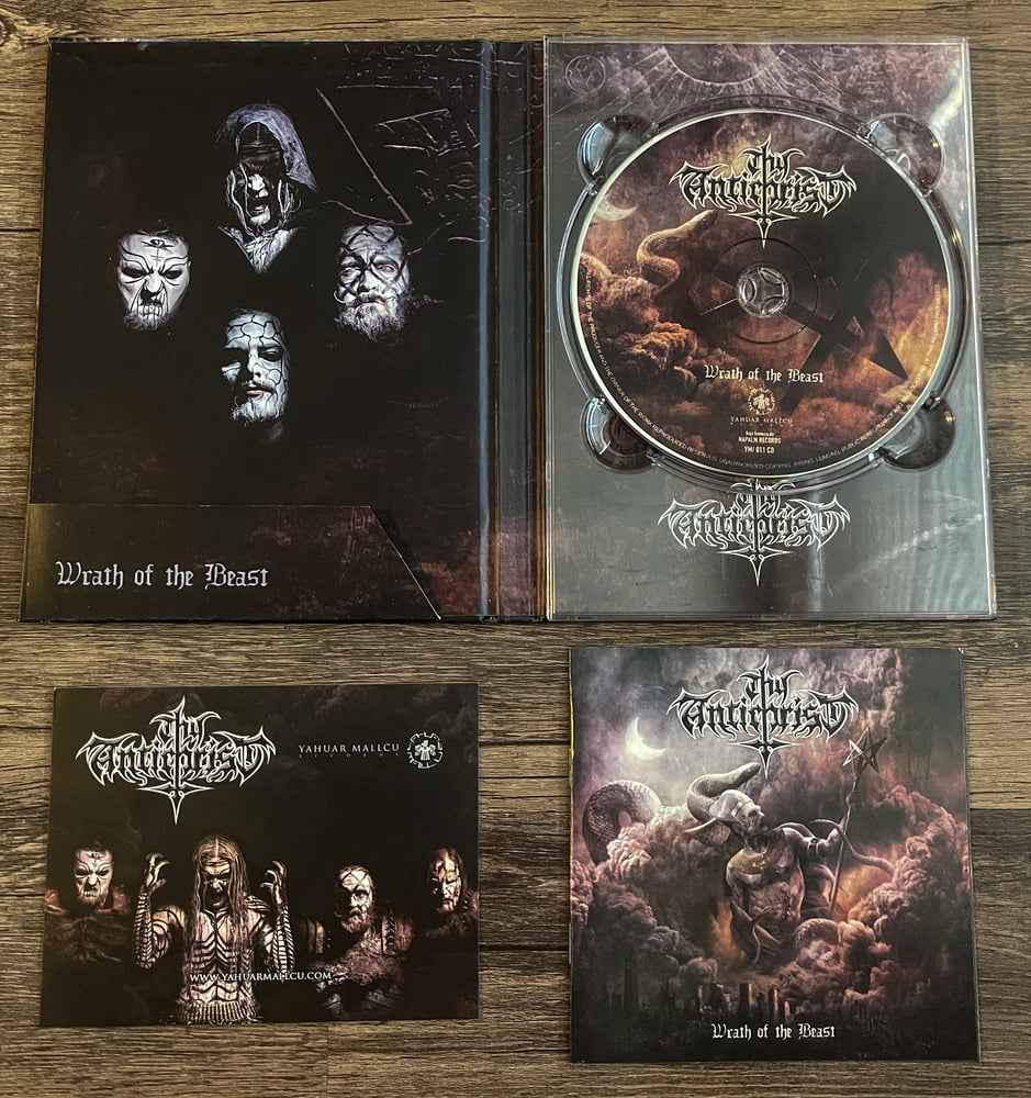 Image of Wrath of the Beast - Hard Cover A5 CD - Signed 