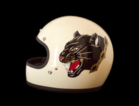 Image 1 of Panther & Rose Motorcyle Helmet