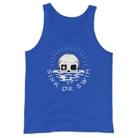 Image 2 of SINK OR SWIM SKULL TANK - UNISEX FIT