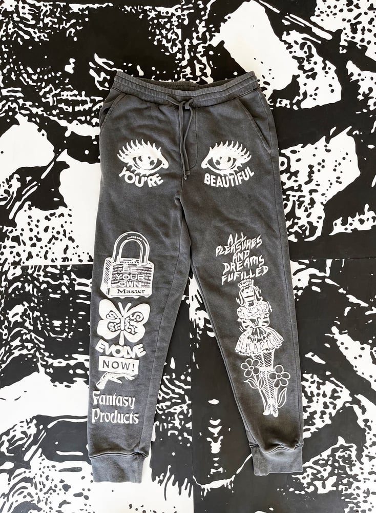 Image of COLLAGE SWEATPANTS